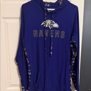 NFL Ravens Purple Hoodie
